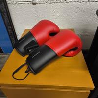 Guantoni Boxe OUTSHOCK 100 - Rosso/Nero