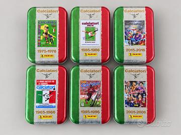 Lotto 6 Tin Box Panini