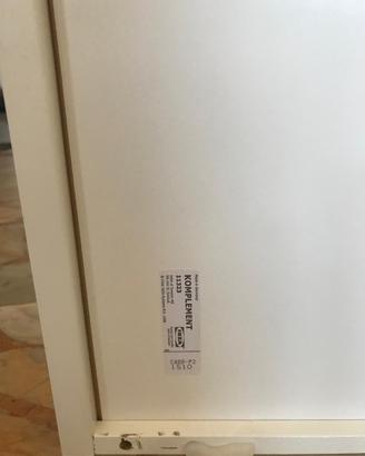 Cassetti Komolement Ikea struttura OAX