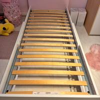Struttura letto allungabile con doghe