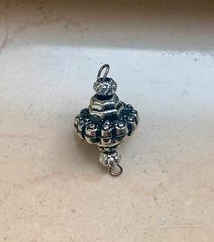 Ciondolo charme argentato elegante