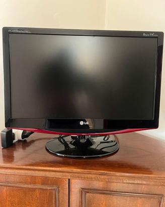 TV Monitor LG 22 Full HD Flatron M227WD con decode