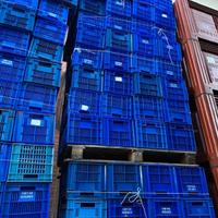 Cassette plastica blu’