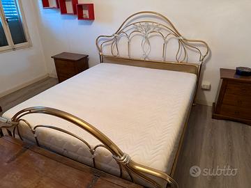 Letto Matrimoniale - Bagno Oro e Argento
