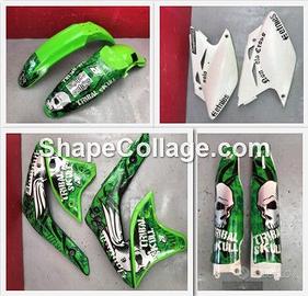 KIT PLASTICHE KAWASAKI KXF 450 2006 2007