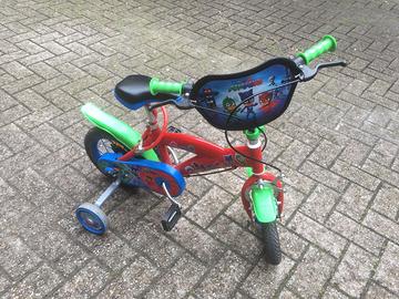 Bicicletta ruote 12 pj mask con rotelle