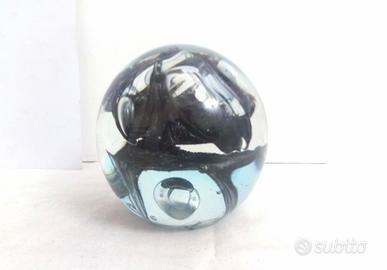 Ferma carte in vetro soffiato di Murano 