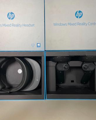 Visore realta virtuale HP completo per PC Steam VR