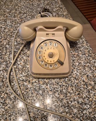 telefono a disco s62 siemens avorio originale 