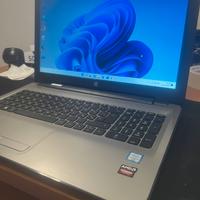 Hp slim 15ay cpu i5-7200, 12gbram,ssd256gb