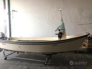 Battana tipo Conero in vtr 495 con Mariner 25/50