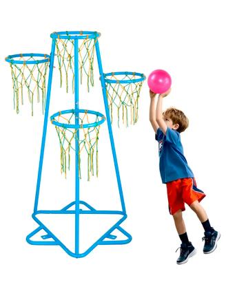Canestro Basket per Bambini a 4 Cerchi 3 Palline