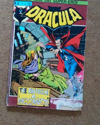 Lotto 3 Fumetti Dracula Editoriale Corno Vintage
