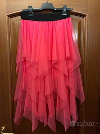 Gonna tulle e maglietta abbinata