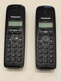 Coppia telefoni cordless Panasonic KX-TG1613