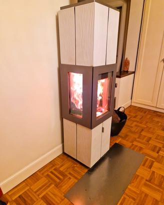 Stufa a legna Hase Asmara 6 kW – Design, Classe A+