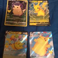 Carte pokemon pikachu mix tutto 30€