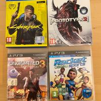 Lotto o singoli giochi PS3-PS4