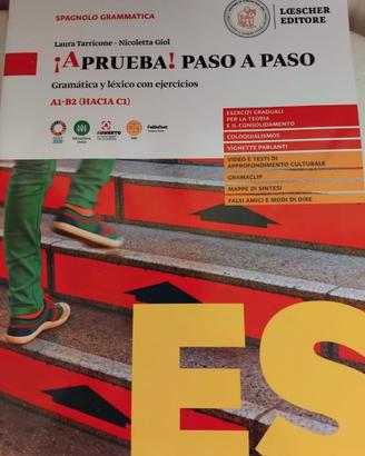 Libro di Spagnolo "¡Aprueba! Paso a paso" B1-B2
