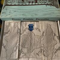 Lenzuola matrimoniali vintage in lino