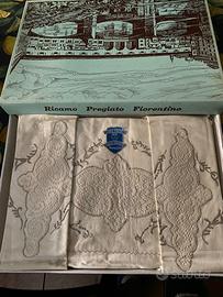 Lenzuola matrimoniali vintage in lino