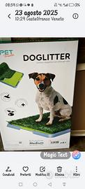 Lettiera a tappetino in erba per cani DOGLITTER 