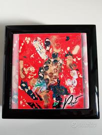 Scatola in legno lucido portagioie