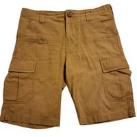 short pantaloni cargo corti khaki militari