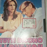 VHS - Woody Allen - Tutti dicono I love you