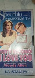 VHS - Woody Allen - Tutti dicono I love you