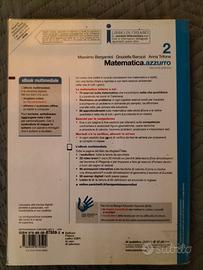 Libro di testo di matematica classe seconda