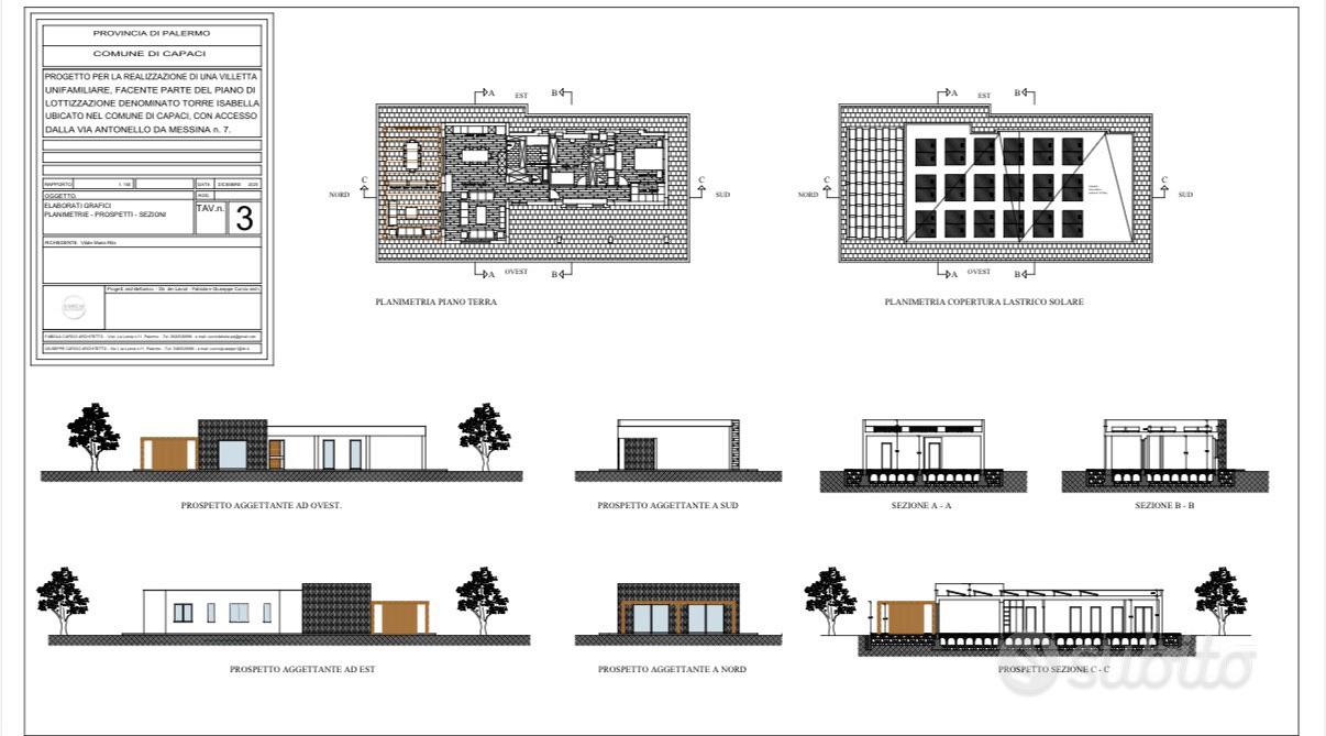 Terreno edificabile con proggetto. - Vista 4