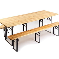 SET BIRRERIA TAVOLO PANCHE A 3 GAMBE ultimi pezzi
