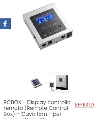 controllo remoto per inverter serie Ax 