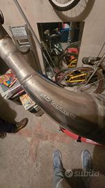 KTM EXC 125 scarico pancia MARMITTA 
