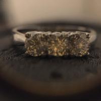 anello trilogy 0.90 ct 