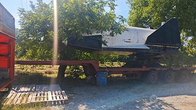 Rimorchio CARDI con carro di carnevale idraulico