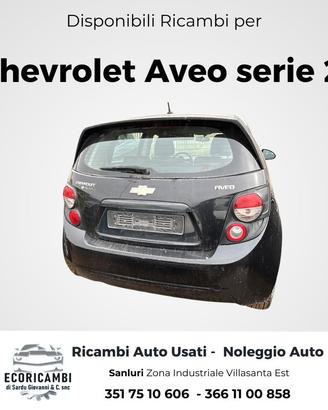 Chevrolet aveo anno 2012