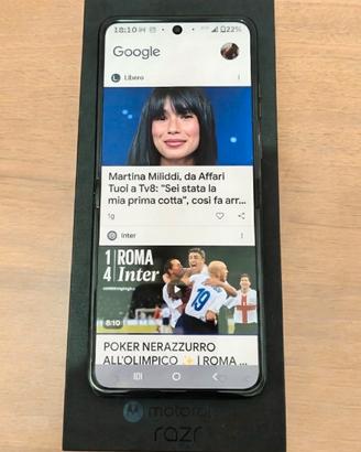 Motorola razr 50 256 gb grigio come nuovo