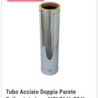 tubo coibentato doppia parete inox