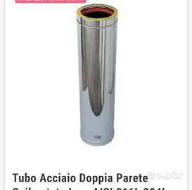 tubo coibentato doppia parete inox