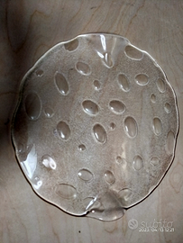 Vassoio moderno in vetro effetto bolle IVV - Collezionismo In vendita a  Lecce
