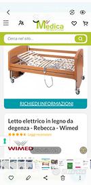 Letto ortopedico motorizzato
