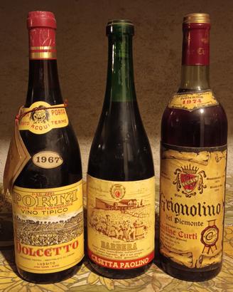 Dolcetto grignolino barbera