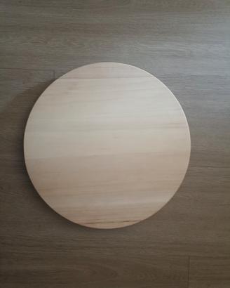 Vassoio girevole IKEA SNUDDA in legno - Come nuovo