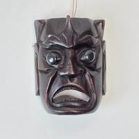 Maschera Africana Kenya anni ‘70/80 legno scuro vi