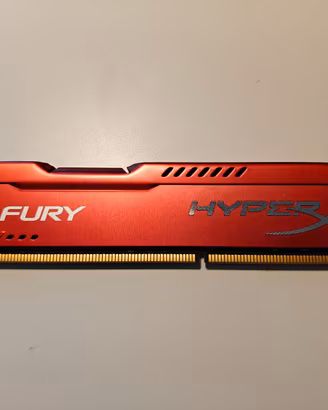RAM HyperX Fury Red - 8GB DDR3