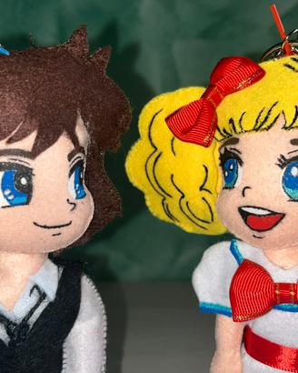 Portachiavi Candy e Terence fatti a mano💝