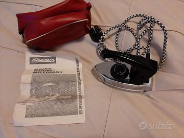 modernariato: ferro stiro da viaggio anni 50