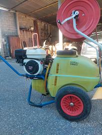 Motopompa irroratrice, diserbo, trattamenti, carri